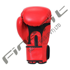 Haute qualité sur mesure couleurs personnalisées gants de boxe gagnants en cuir véritable évacuation de l'humidité fermeture à enfiler gants à enfiler - Product Image 6