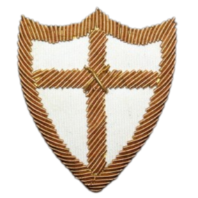 Parches de bordado hechos a medida 100% insignias de alambre bordado hecho a mano reproducción británica WW2 8th insignias - Product Image 3