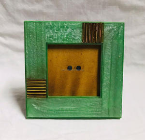 กรอบรูปฝังทำจากไม้แบบฝังทำด้วยมือทำจากเขาสัตว์สีน้ำตาลเงาธรรมชาติปรับแต่งได้ - Product Image 2