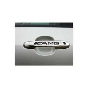 Mercedes 10-Piece Black Door Handle and Rim <b>Decals</b> 10x1.5cm <b>Car</b> Stickers Turkey - Product Image 2