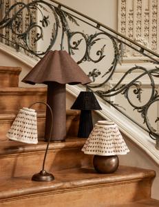 New Arrival Sustainable Handwoven Rattan Table Lamp <b>Black</b> Finish Handmade Lighting For Wholesale Interior Decoration Projects - Product Image 2