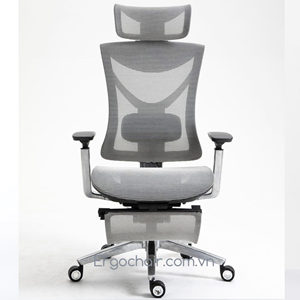 Silla Ergonómica Moderna Ergochair Pro 3, Silla Giratoria Elevadora para Oficina en Casa con Cómodos Materiales de Espuma y Tela de PU - Product Image 4