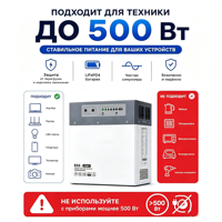 Station d'alimentation portable DE MUDA 500W 1000WH à onde sinusoïdale pure avec MPPT, panneau solaire, lampe torche et chargeur de voiture pour le camping, les activités de plein air et les situations d'urgence