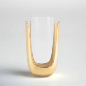Bougeoir en fer moderne orné minimaliste - Product Image 3