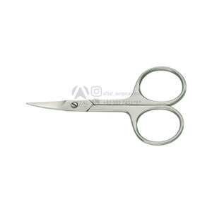 Tijeras rusas para manicura, hoja recta de acero inoxidable, Tijeras para uñas de belleza, tijeras afiladas para cutículas/superficie de corte 2024 - Product Image 4