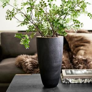 Poterie en céramique rustique texturée en argile indienne, Vintage, décoration de maison, Vase en terre cuite rétro de ferme - Product Image 3