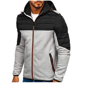 New Men Hoodies Casual Hoodies for Men with <b>Zip</b> Pockets <b>Full</b> <b>Zip</b> Long Sleeve <b>Sweatshirt</b> Sports Hooded Jacket - Product Image 6