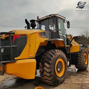 Chargeuse sur pneus LIUGONG856 d'occasion, 17 tonnes, godet de 3 m³, marque chinoise d'origine, 95% neuve, construction, faible nombre d'heures, certifiée CE, d'occasion - Product Image 2