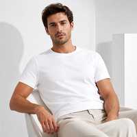 Achetez un T-shirt Streetwear de Haute Qualité 100% Coton Jersey Impression Personnalisée Sérigraphie Écologique Unisexe Manches Courtes Blancs Directement de Turquie