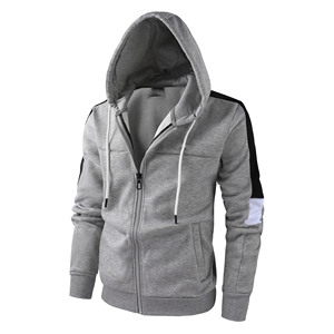 Sudaderas con cremallera de calidad superior para hombres, sudaderas de algodón transpirables de invierno, varios estilos, sudaderas con capucha personalizadas teñidas lisas bordadas - Product Image 1