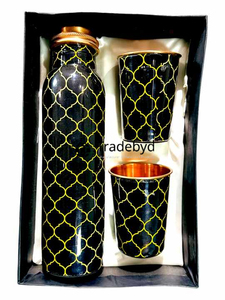 Botella de cobre ecológica, recipiente de plástico reutilizable y sostenible para una vida ecológica de Tradebyd - Product Image 5