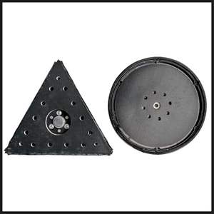 Ponceuse murale 750W 225mm avec papier abrasif interchangeable, poignée télescopique 165cm, électrique portable pour applications industrielles et bricolage, 230V - Product Image 6