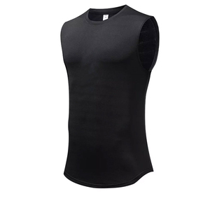 Débardeurs de sport avec logo personnalisé pour hommes, vêtements de sport, débardeur de gymnastique à la mode pour hommes, stringer, fitness - Product Image 2