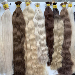 ส่วนขยายบริสุทธิ์จากเวียดนามสำหรับ100% 100กรัม26นิ้วสีอ่อนคลื่นธรรมชาติเนื้อนุ่มเงางาม - Product Image 1