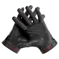 Guantes de Fútbol Americano Juveniles para Niños y Niñas - Agarre Adhesivo, Diseño Altamente Personalizable, Guantes Profesionales para Receptor de Flag/Tackle