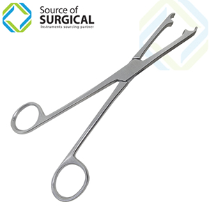 คีมหนีบเครื่องมือผ่าตัดสแตนเลสแบบแมนนวลสำหรับยึดท่อแหล่งจ่ายไฟที่แตกต่างกัน - Product Image 3