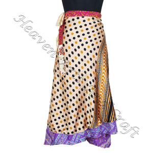 New Fashion Pareo Lava-Lavas Swimwear Cover-Ups and Sarongs for Women's Women Wear Vintage Silk Sari <b>Long</b> Length <b>Wrap</b> Around - Product Image 6