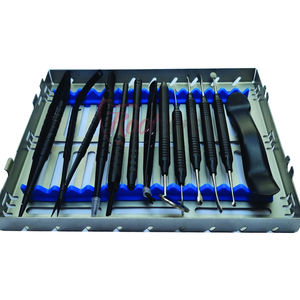 Venta caliente Premium Black Micro Oral Surgery Kit 13 piezas CE Acero inoxidable Dental Set Instrumentos quirúrgicos manuales - Product Image 4