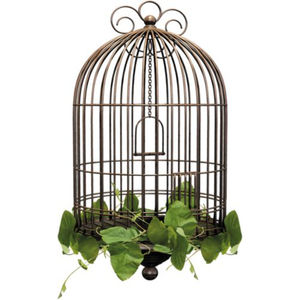 กรงนกและบ้านทำจากโลหะสำหรับกรงนกสำหรับตกแต่งสวนในบ้านกรงนกแก้ว - Product Image 1