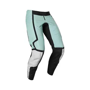 Calças de corrida para motocross, calças de tecido elástico para homens, confortável para bicicletas off-road, para uso formal, tecido respirável