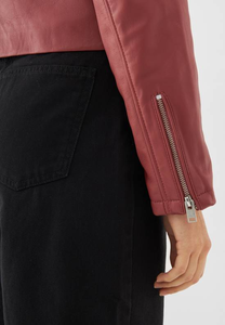 Ventes en gros de vestes en cuir de moto pour femmes, en polyester tricoté, uni, respirant, tendance et très vendues - Product Image 6