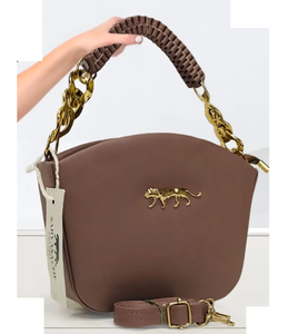 Bandolera multicompartimento para mujer, cierre de cremallera de gran capacidad, correa ajustable, diseño compacto espacioso para trabajo de viaje - Product Image 5