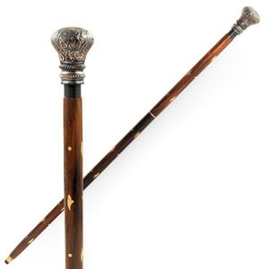 ไม้เท้าทำจากไม้แกะสลักทำด้วยมือสำหรับผู้ชายและผู้หญิงทำจากไม้ช่วยเดินได้อย่างไร - Product Image 1