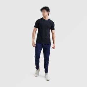 <b>Men's</b> Midweight Canvas Casual Jogger Pants <b>Trousers</b> 100% Cotton <b>Drawstring</b> Elastic Waist Customized Colors Quick Dry Breathable - Product Image 4
