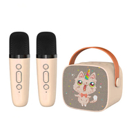 Haut-parleurs Karaoké Bluetooth à succès avec logo coloré OEM, machine à chanter Karaoké, ensemble cadeau avec microphone pour enfants