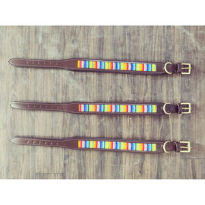 New Western Tooled Western Style Leather Dog <b>Collar</b> Vintage Handmade Genuine Leather Western Fashion Dog Equipment - Product Image 4