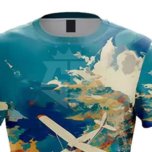 เสื้อยืดกีฬาสำหรับผู้ชายไซส์พิเศษเสื้อยืดสีล้วนสำหรับใส่สบาย - Product Image 5