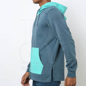 Sudaderas con cremallera para hombre de tamaño personalizado de diseño único más vendido al por mayor sudaderas con cremallera para hombre de ropa de calle de alta calidad - Product Image 4