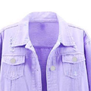 Veste courte chaude de qualité supérieure pour femmes pour l'hiver avec personnalisation de style vintage Veste en jean tendance - Product Image 3