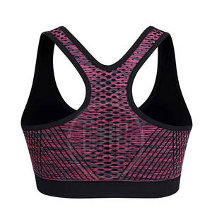 บราออกกำลังกายสำหรับผู้หญิงไซส์ XL ผ้าสแปนเด็กซ์นุ่มสบายระบายอากาศได้ดีผ้าสแปนเด็กซ์โพลีเอสเตอร์ - Product Image 3