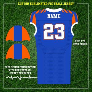 Meilleure vente pas cher prix uniforme de football américain tissu doux nouveau design uniforme de football américain paquet - Product Image 3