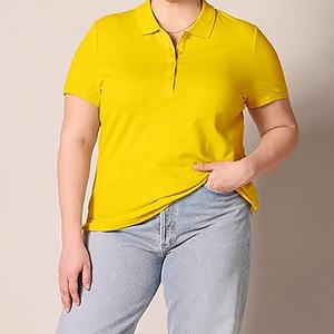 Nouveau design porter femmes boutons à séchage rapide Polo Fitness course respirant couleur unie polos vierges à manches courtes - Product Image 6