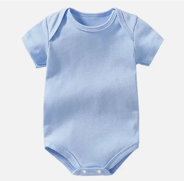 Babykleidung Sommerstil Jumpsuit Baby-Jumpsuit aus Bio-Baumwolle Großhandel Neugeborenes Kurzarm-Baby-Junis