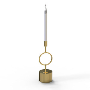 Elegante Navidad Hierro Metal Pilar Portavelas Decoración hecha a mano para bodas y ocasiones festivas - Product Image 4