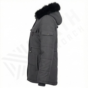 Chaqueta de Invierno Acolchada para Mujer, Abrigo Acolchado, Cortavientos, Cálido, Holgado, de Manga Larga, al por Mayor, OEM - Product Image 3