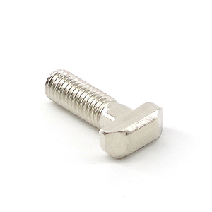 Boulon en T en acier forgé, solution de fixation industrielle robuste, conçu pour l'assemblage structurel sécurisé des machines de construction - Product Image 1