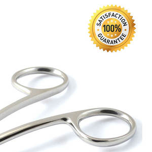 Instruments dentaires chirurgicaux à double courbure Ciseaux dentaires à pointes fines - Product Image 3