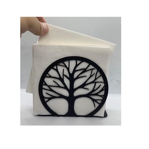 Tendance Personnalisé fait à la main Décor à la maison Porte-serviettes en métal avec poids Porte-serviettes Comptoirs de cuisine Fabriqué en Inde - Product Image 1