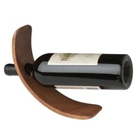 Porte-bouteille de vin en bois au design étonnant pour bar, restaurant, hôtel et décoration intérieure.