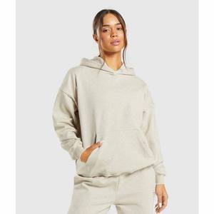 Sudaderas con Capucha Gruesas de Algodón para Mujer, de Invierno, con Logotipo Personalizado de Alta Calidad - Product Image 3