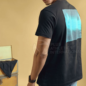 Camiseta Básica para Hombre, Tela de Algodón Suave, Ropa Casual Diaria, Camisetas Personalizadas con Estampado, Hechas en Pakistán - Product Image 6