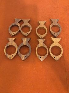 Great Quality In Reasonable Price <b>Wooden</b> <b>Napkin</b> <b>Ring</b> For Traditional Dining Table Setup Adding Natural <b>Wooden</b> Character - Product Image 6
