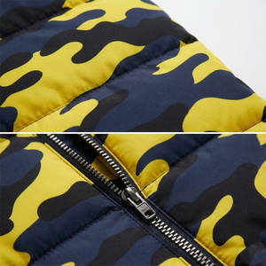 Chaqueta Acolchada de Invierno Personalizada con Estampado por Sublimación, Chaqueta Urbana para Hombre, Fabricación OEM/ODM - Product Image 3