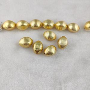 Cuentas y accesorios de joyería chapadas en oro pulido, cuentas de joyería de cobre, abalorios de plata de lujo - Product Image 6