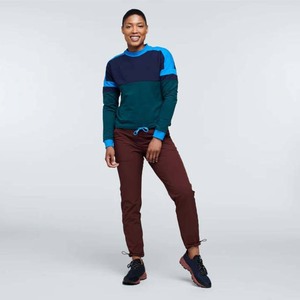 Sweats à capuche et sweat-shirts pour femmes respirants de grande taille du Pakistan hiver Nouvelle arrivée Couleur contrastée Dernière conception Service OEM - Product Image 3