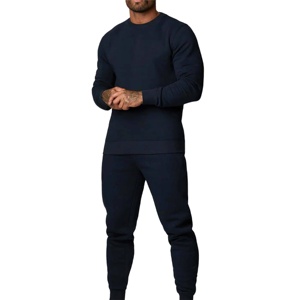 Sweat-shirt à col rond personnalisé 100% coton Sweat-shirt à col rond en éponge française Streetwear vierge Sweat-shirt à col rond de luxe pour hommes - Product Image 1